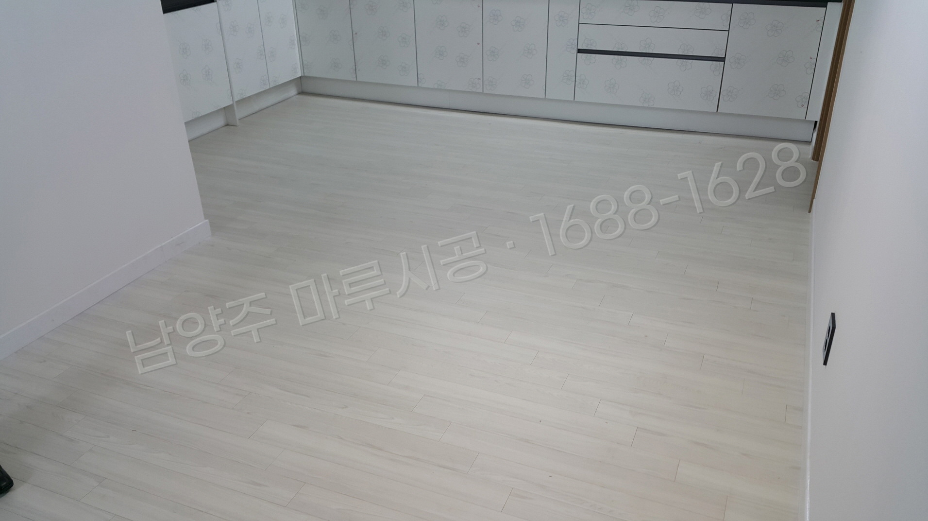 남양주 삼패동 바닥공사 마루시공업체 강마루 구정 강마루 스웨디쉬화이트 단독주택 시공 후