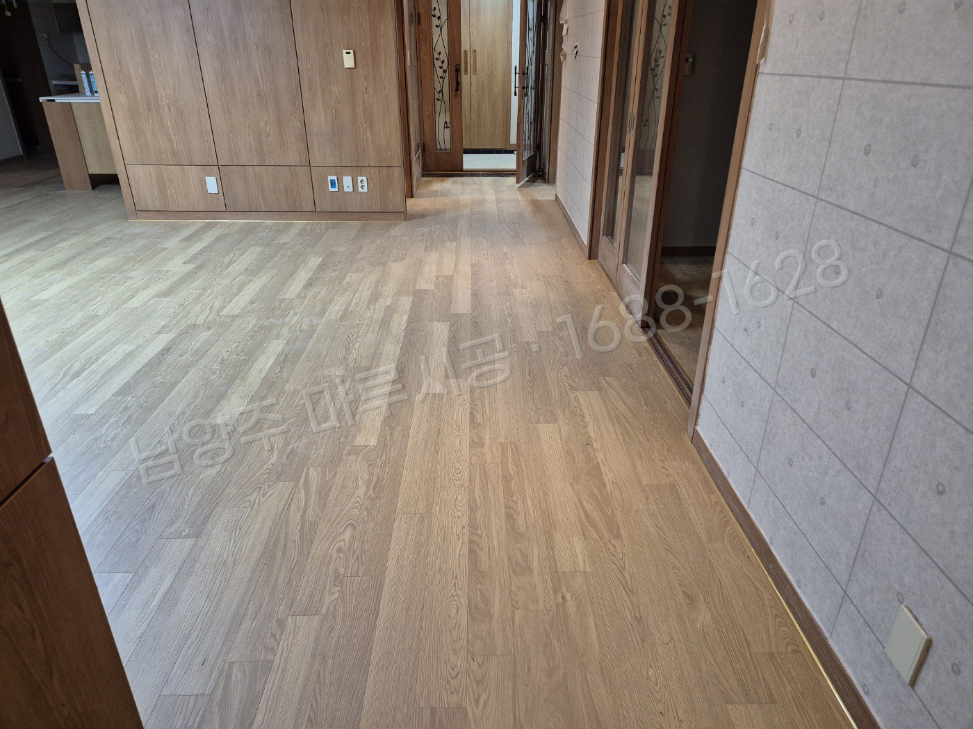 남양주 이패동 바닥공사 마루시공업체 강마루 디앤메종 식스팩3.5 아르코 단독주택 시공 후