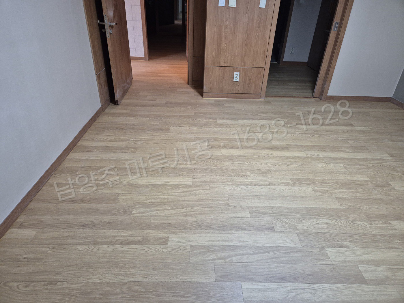 남양주 이패동 바닥공사 마루시공업체 강마루 디앤메종 식스팩3.5 아르코 단독주택 시공 후
