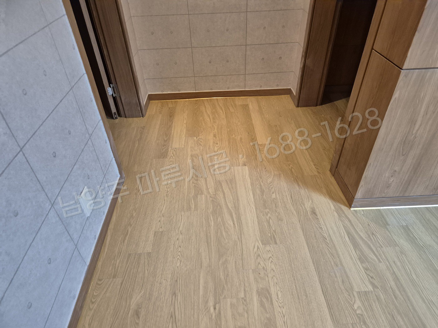 남양주 이패동 바닥공사 마루시공업체 강마루 디앤메종 식스팩3.5 아르코 단독주택 시공 후